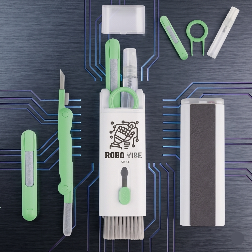 7 in 1 Computer Keyboard Cleaner Brush Kit .